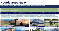Desktop Screenshot of noordeuropareizen.nl
